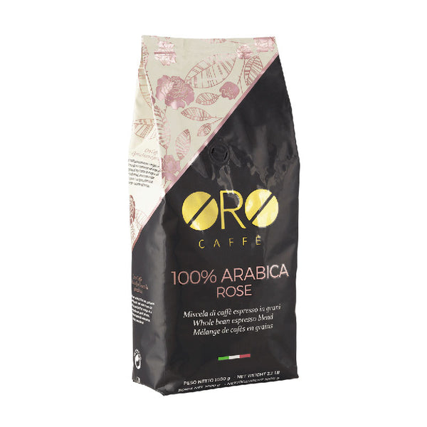 ORO CAFFÈ - 100% ARABICA ROSE COFFEE BEANS | 1 kg