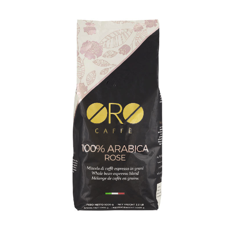 ORO CAFFÈ - 100% ARABICA ROSE COFFEE BEANS | 1 kg